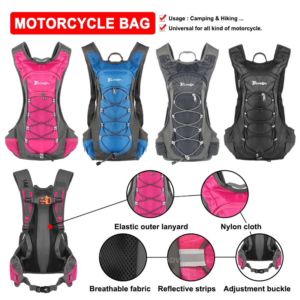 Cycling Commute Backpack - Motosiklet Sırt Çantası Seyahat Depolama Sırt