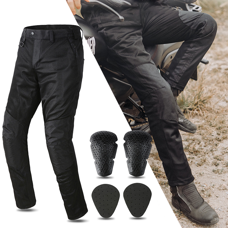 Cycling Commuter Pants - Yaz Örgü Motosiklet Pantolon Erkekler Off-road