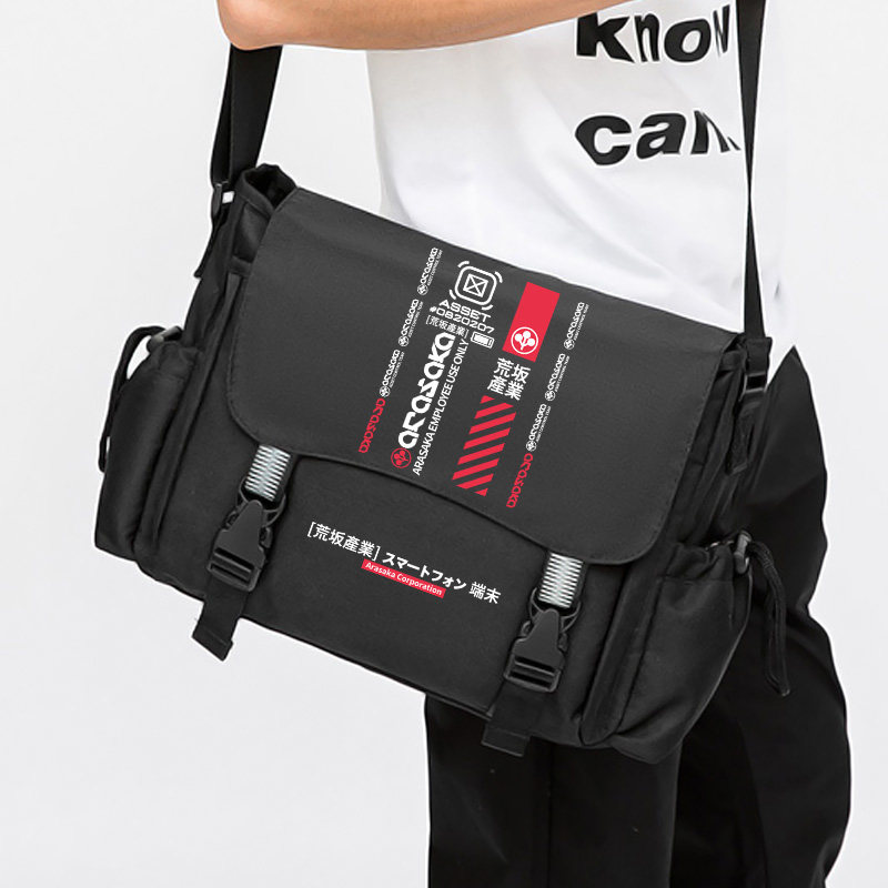 Cycling Commute Backpack - Anime Cyberpunk 2077 Cosplay Tek Omuzlu