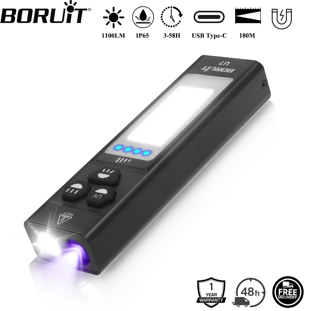 Cycling To Work - BORUiT U7 UV LED EDC El