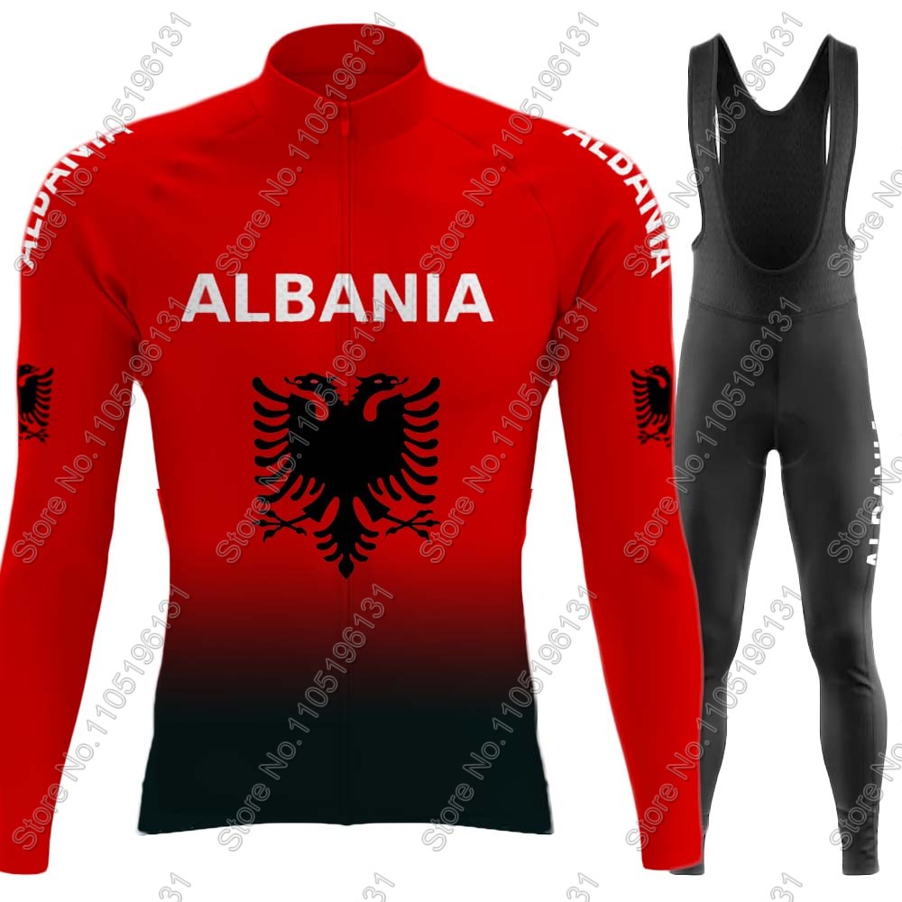 Cycling Commuter Clothing - Arnavutluk Milli Takımı 2026 Bisiklet Forması