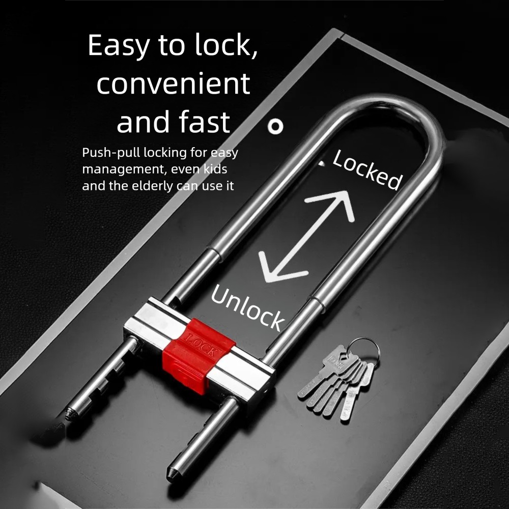 Bisiklet Kombinasyon U Kilidi, - U Lock Heavy Duty incelemesi ve fiyatı