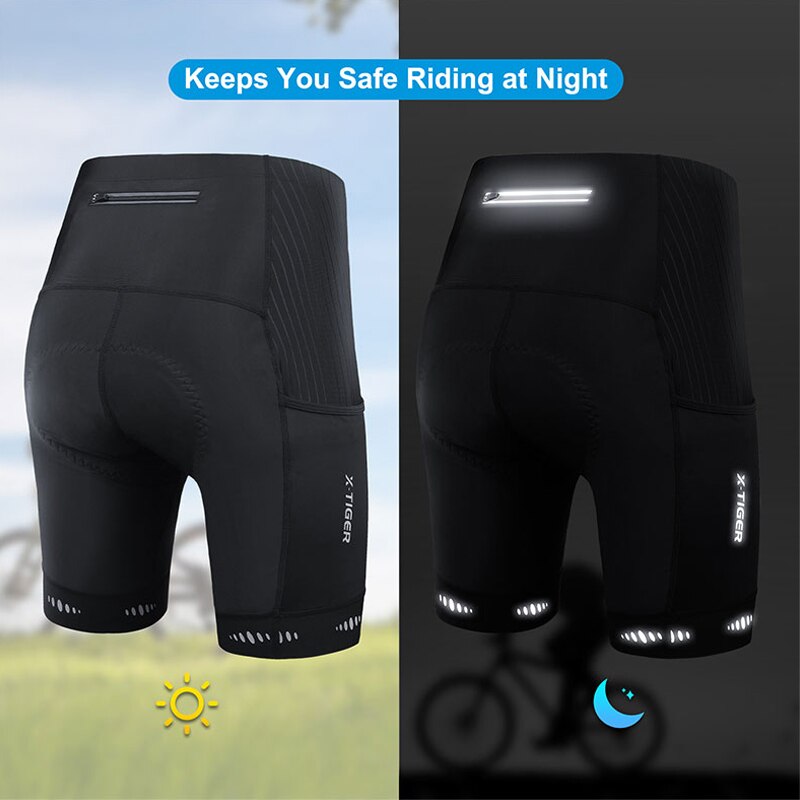 Arka cep ile X-TIGER erkekler  - Cycling Commuter Pants incelemesi ve fiyatı