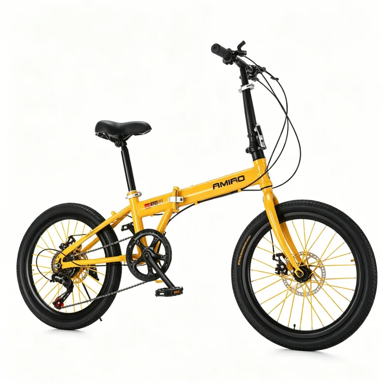 20 İnç Sarı Tellerli Katlanır  - Commuting With Bike incelemesi ve fiyatı
