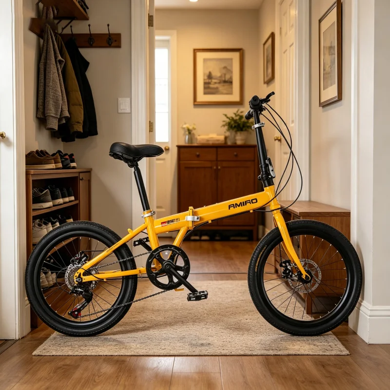 20 İnç Sarı Tellerli Katlanır  - Commuting With Bike incelemesi ve fiyatı
