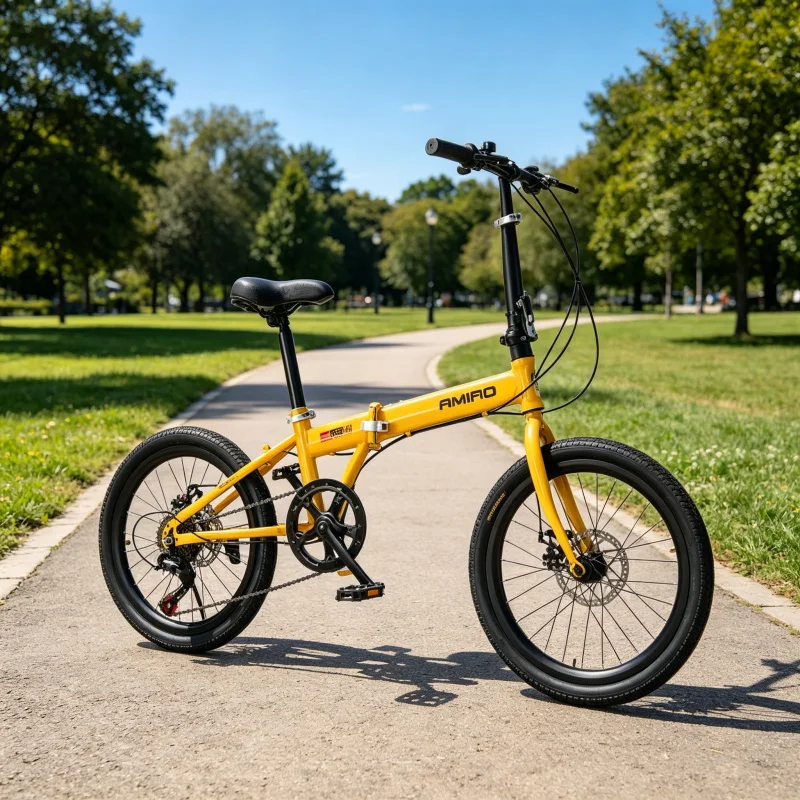 20 İnç Sarı Tellerli Katlanır  - Commuting With Bike incelemesi ve fiyatı