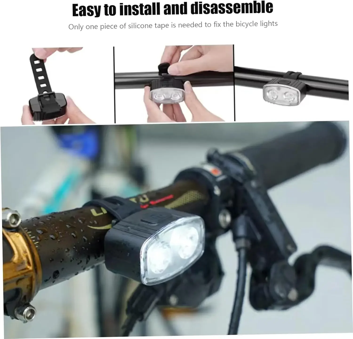 Bisiklet bisiklet ön arka işık - Bike Light Front Rear incelemesi ve fiyatı