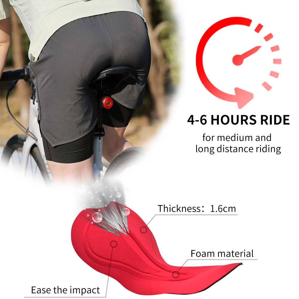 WOSAWE MTB Şort Yaz Erkekler B - Cycling Commuter Pants incelemesi ve fiyatı
